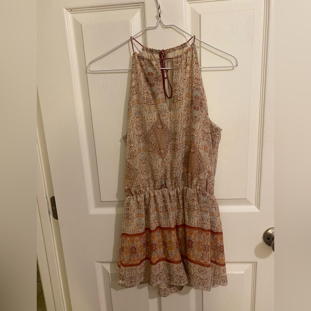 Lulu's Multicolor Patterned Jumpsuit